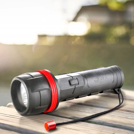 Ручной фонарь светодиодный на батарейках ЭРА R2D R2D