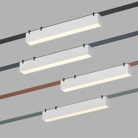 Трековый светильник 48V Denkirs Belty Linear DK5574-WH (LED)