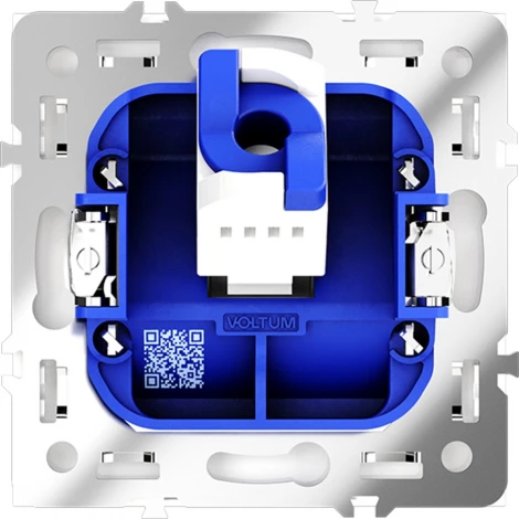 Розетка Ethernet RJ-45 (белый матовый) Voltum S70 VLS060102
