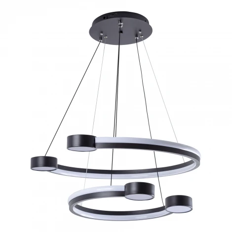 Подвесной светильник светодиодный с регулировкой цветовой температуры LED4U LED4U L7100-2 BK