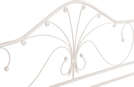 Двуспальная кровать Woodville Мэри 2 160х200 белая 402983