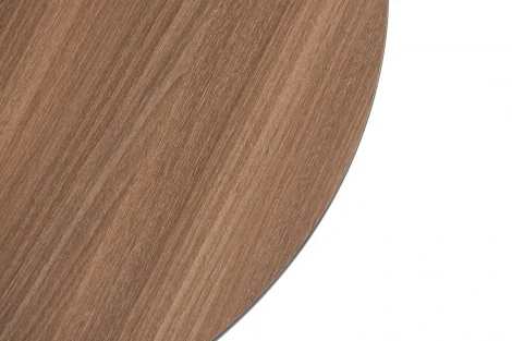 "Тюльпан" стол из HPL круглый Ø70см, цвет "дуб" 4SIS OAK-R70-CHIN(MI-81)