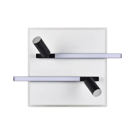 Потолочный светильник светодиодный со спотом Lumion Stells 8256/40CL белый/черный, металл/пластик LED 40W 3000-6500К 220V