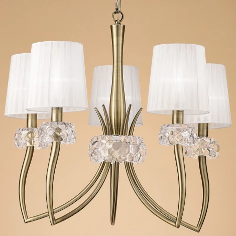 Подвесная люстра Mantra Loewe 4731 (220V, на цепи)