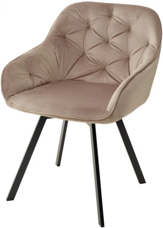 Стул GALE BLUVEL-40 BEIGE поворот.360 град., велюр