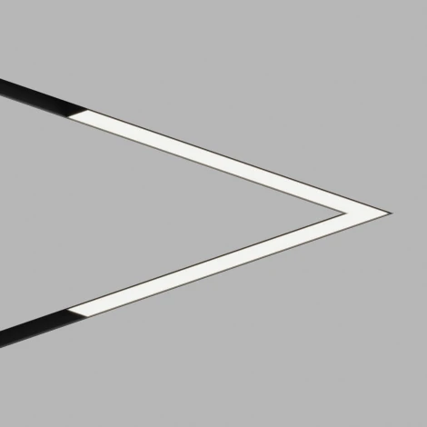 Трековый светильник магнитный светодиодный угловой 48V 24W Hesby Lighting ElDeko HSBL_0235