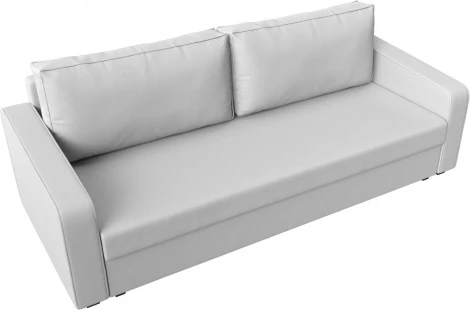 Диван прямой Лига-009 (Белый/Экокожа) Лига Диванов арт.118063