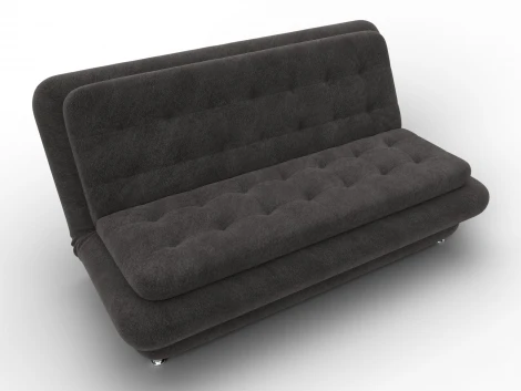 Диван-книжка Лига-123 (Металл,ЛДСП,Брус,Доска,Велюр/Темно-коричневый) Лига Диванов 137622