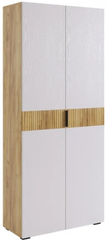 Шкаф Woodville Бери 80 дуб крафт золотой / белое дерево 551889