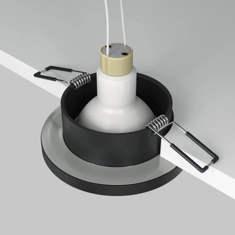 Встраиваемый светильник Stark GU10 1x50Вт IP 65 Maytoni Technical DL083-01-GU10-RD-B (220V, круглые)