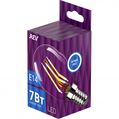 Лампочка светодиодная филаментная REV 32483 6