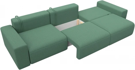 Диван прямой Лига-036 НПБ Классик Лонг Лига Диванов (Рогожка) арт.124204