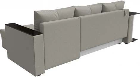 Диван угловой Атланта Лайт правый угол (Бежевый/Рогожка) Лига Диванов арт.121162