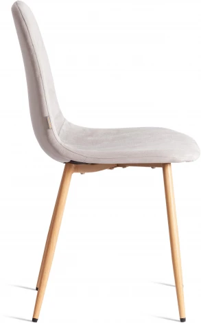 Стул BREEZE (mod. JSC-58) (Велюр,Металл  /Светло-серый)