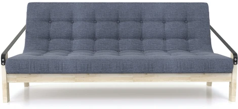 Диван Arsko Локи сосна графитовая рогожка