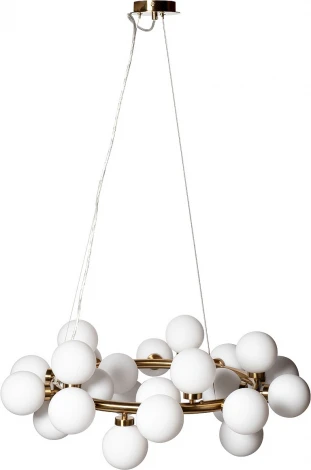 Подвесная люстра Garda Decor 91GH-025 (220V, на тросе, шар)