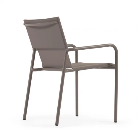 Zaltana Алюминиевый стул для улицы коричневый матовый цвет La Forma (ex Julia Grup) арт.117352