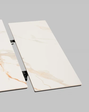 Стол Кассика 120*80 см столешница керамика белый Stool Group арт.УТ000041592