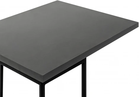 Стол приставной City Lite графит R-Home арт.401053101h