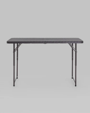 Стол складной чемодан пластиковый Stool Group Кейт 120 коричневый УТ000005403