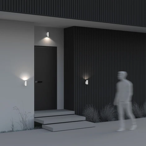 Настенный светильник уличный Maytoni Bowery O574WL-01W (220V, IP54)