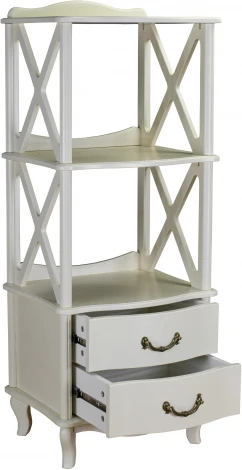 Этажерка Джульетта 2 уровня, дуб шампань Л от фабрики Mebelik