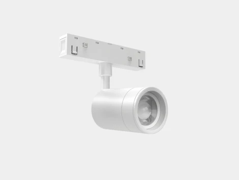 Трековый светильник магнитный светодиодный спот зум белый 12Вт 48V 3000К Lumker SY-LINK SY-LINK-ZM-WH-13-WW