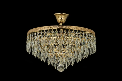 Потолочная люстра буше Arti Lampadari Castellana E 1.3.38.602 G (220V, хрусталь)