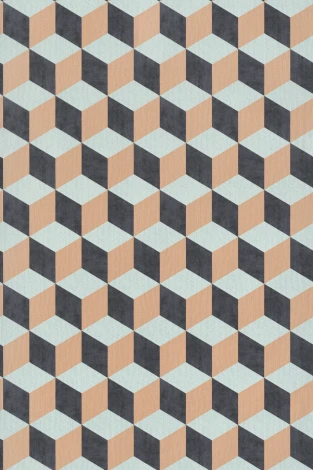 Обои виниловые BN International Cubiq BN 220365 10,05 x 0,53 м