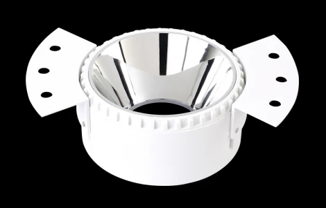 Встраиваемый точечный светильник Crystal Lux Clt 050 050C1 WH-CH (220V, круглые)