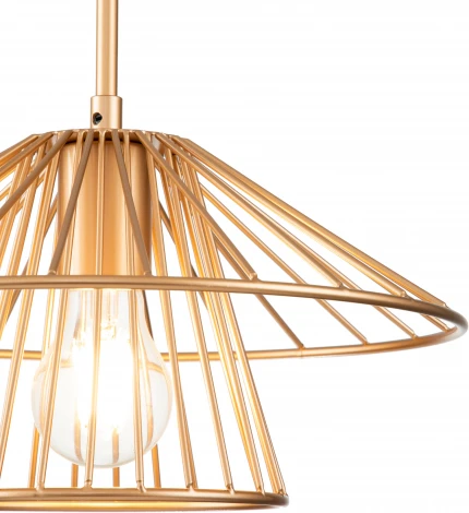 Подвесной светильник Strato V000285 (10016/1P Gold) (220V, на проводе)
