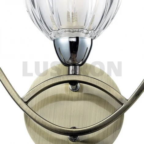 Бра N-Light 406 406-01-11 chrome + antique brass