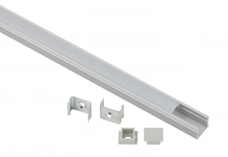 Комплект с накладным анодированным профилем для светодиодной ленты ЭРА 1 612 1612-1m