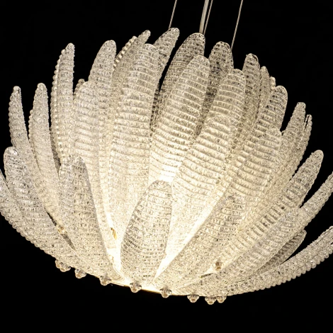 Подвесная люстра светодиодная хрустальная Modelux ML.9555.500 CP