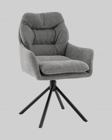 Стул Ральфио букле серый Stool Group арт.УТ000041571