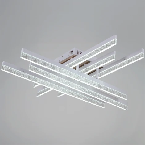 Потолочная люстра светодиодная на штанге с пультом с регулировкой цветовой температуры, яркости и ночным режимом Reluce 90295-0.3-06