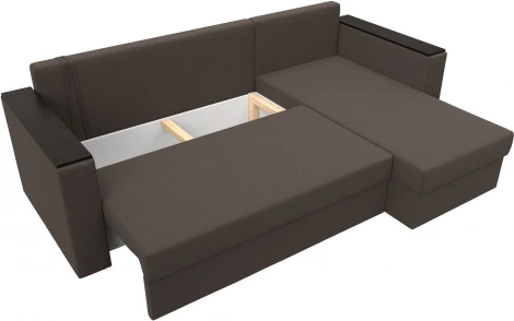 Диван угловой Атланта Лайт Б/С правый угол Лига Диванов (Рогожка) арт.126166