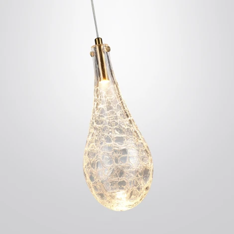 Подвесной светильник Odeon Light Incanto 7147/5L античная бронза/стекло/металл IP20 LED 4W 300Лм 3000K 180° 220V