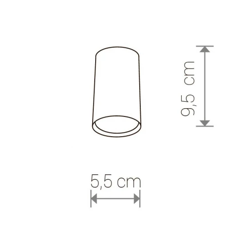 Накладной точечный светильник Nowodvorski Eye 5255 (220V)