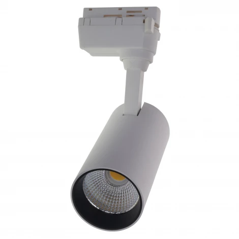 Трековый светильник однофазный, светодиодный 4000К 220V 20W Volpe ULB-Q277 ULB-Q277 20W/4000К WHITE