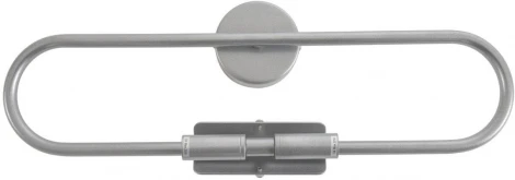 Бра Lumion Toronto 8258/2W серебро/прозрачный, металл/стекло G9 2*20W 220V