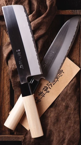 Нож Накири Ryutoku FC-580 FUJI CUTLERY