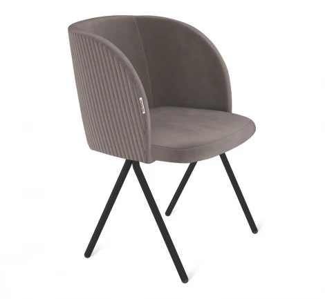 Стул Sheffilton SHT-ST33-4/S186 кофе мокко/вельвет/черный муар 4806888702