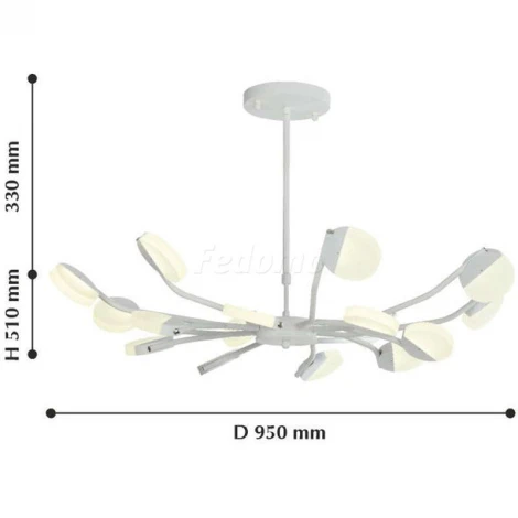 Потолочная люстра Favourite Mense 2264-16P