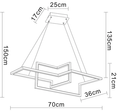 Подвесной светильник Arte Lamp Mercure A6011SP-2BK