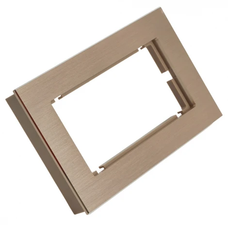 Рамка на 2 поста (шампань) Stekker Катрин 50030