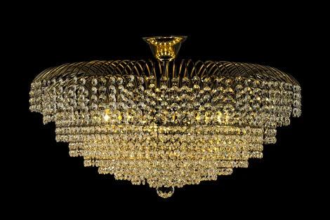 Потолочная люстра буше Arti Lampadari Elba E 1.2.60.100 N (220V, хрусталь)