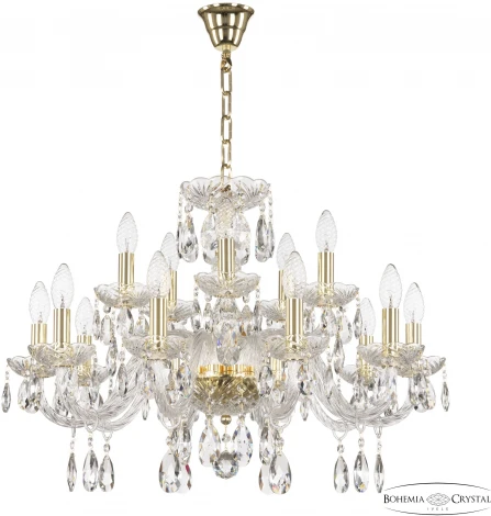 Подвесная люстра Bohemia 117 117/10+5/240 G