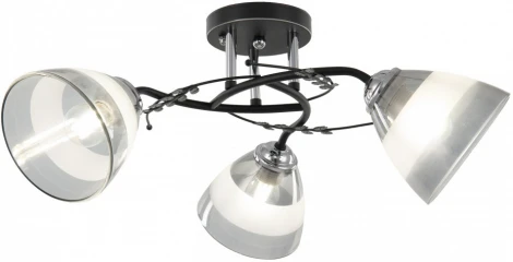 Потолочная люстра на штанге Arte Milano AMALFI-327685 327685/3A BK+CR (220V)