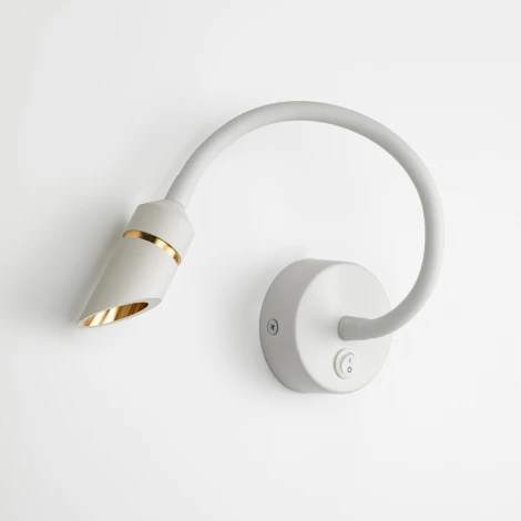 Настенный светильник светодиодный для чтения с выключателем ЭРА WL47 WH (220V)